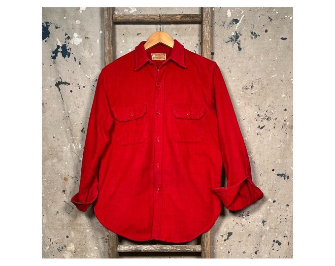 1960s Duxbak Sportswear Chamois Shirt