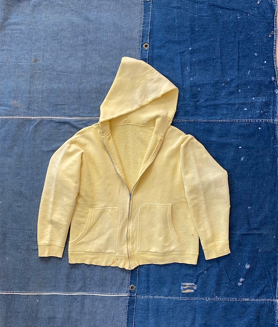 60s Sun Faded Yellow Sweatshirt