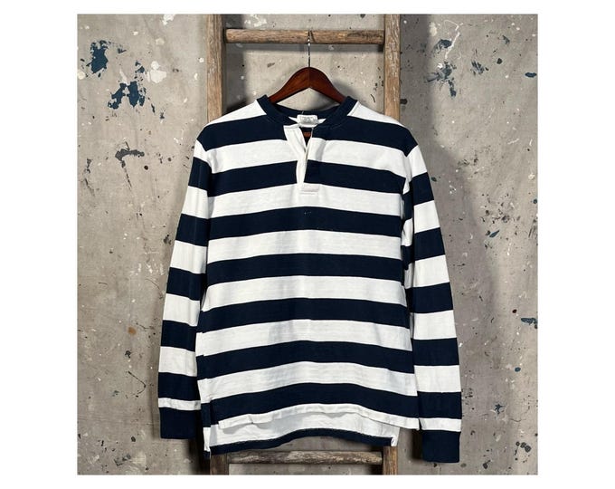 1980s GAP Striped Rugby Henley