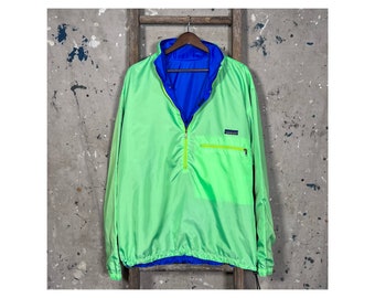 Neon Green F1 Patagonia Anorak Deadstock