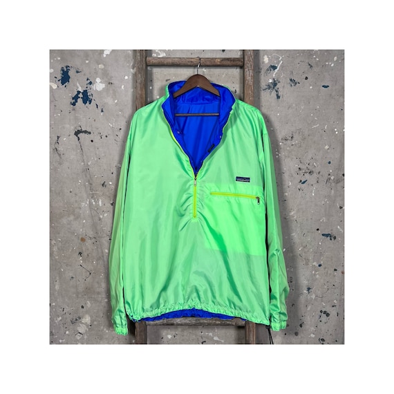 Neon Green F1 Patagonia Anorak Deadstock - Etsy