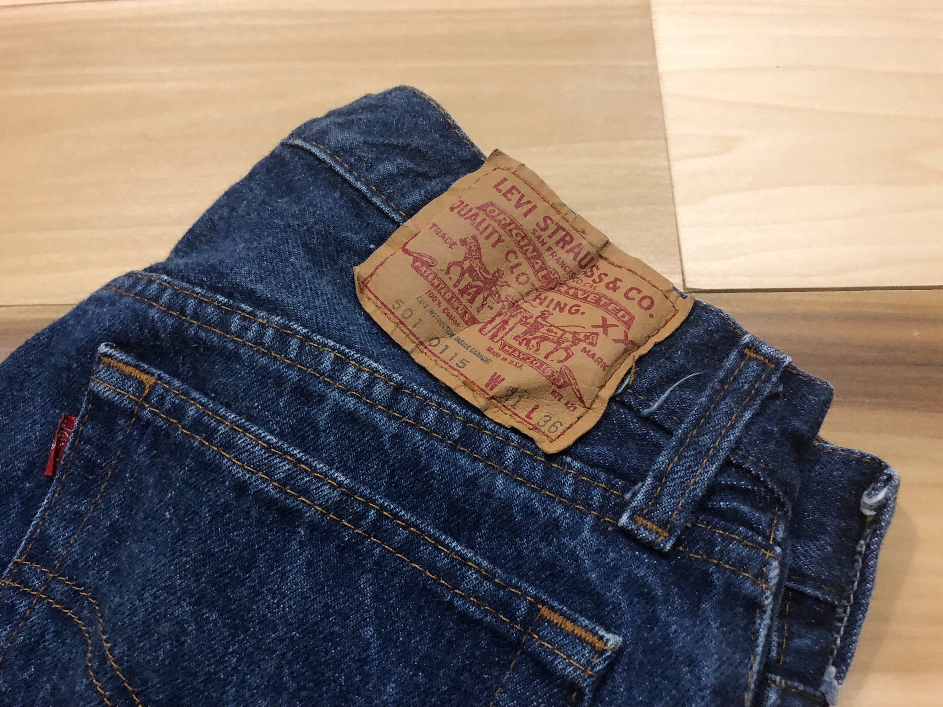 80s Levi's 501 XX Jeans Classic Straight Leg Chain Stitch 80s Levi's 501 XX Jeans Classic Straight Leg Chain Stitch