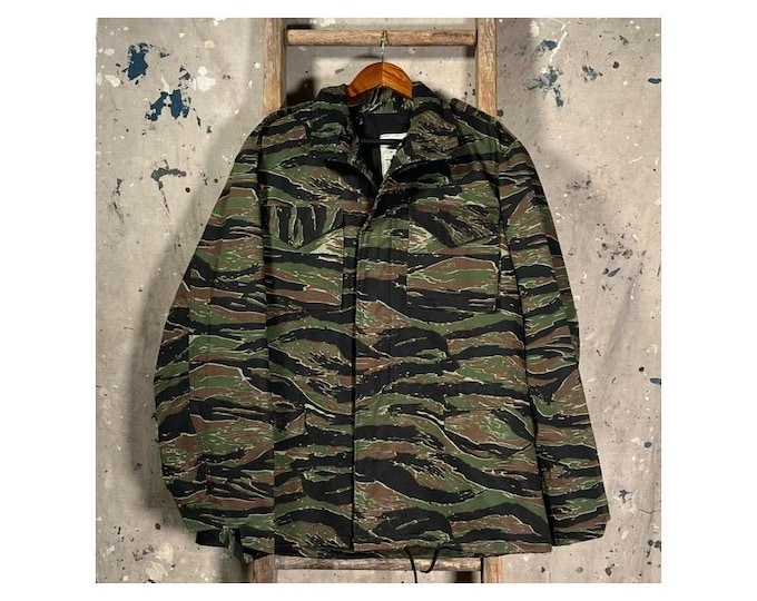 Deadstock 1990s Tiger Stripe M65 Jacket