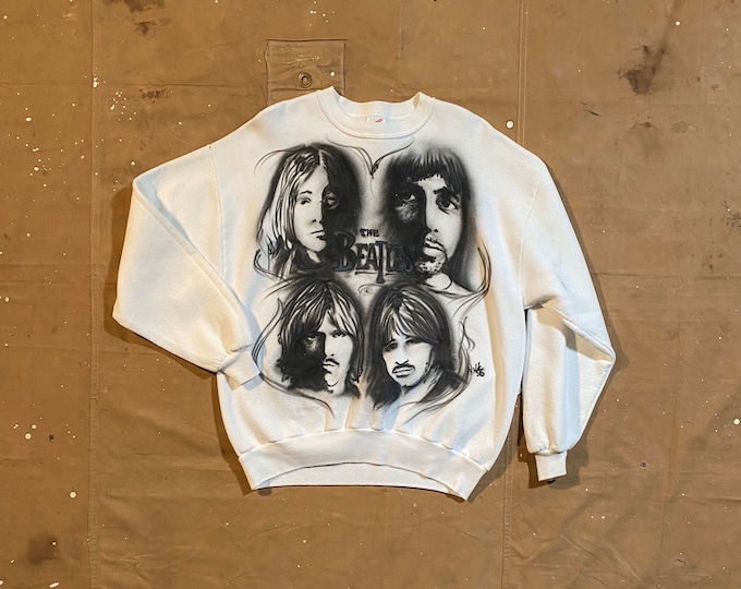 Air Brushed '90s Beatles Sweatshirt