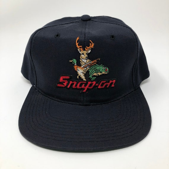 1980s Snap-on Buck Hunting Fishing Hat New Era Sna