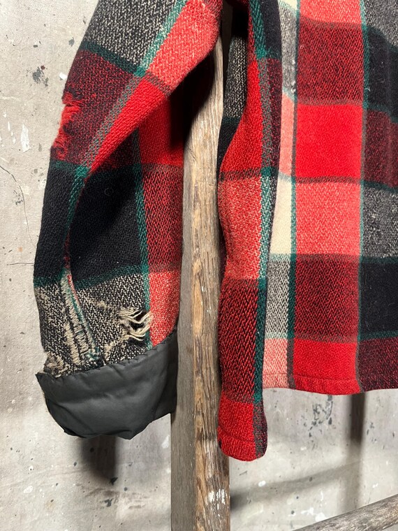 Thrashed '70s Woolrich Wool Shirt Jacket - Etsy