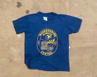 1970s School T-Shirt Warrensburg Central