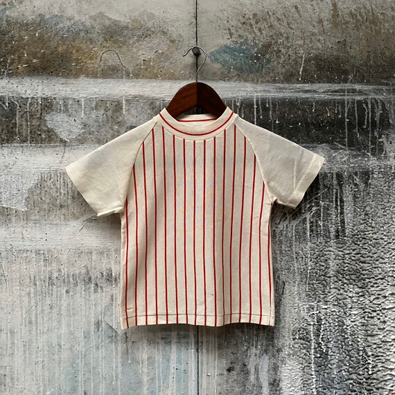 Kids '60s Stripe T-shirt Knit - image 2