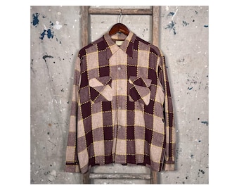 1940 Rockabilly Plaid Shirt by Ensenada