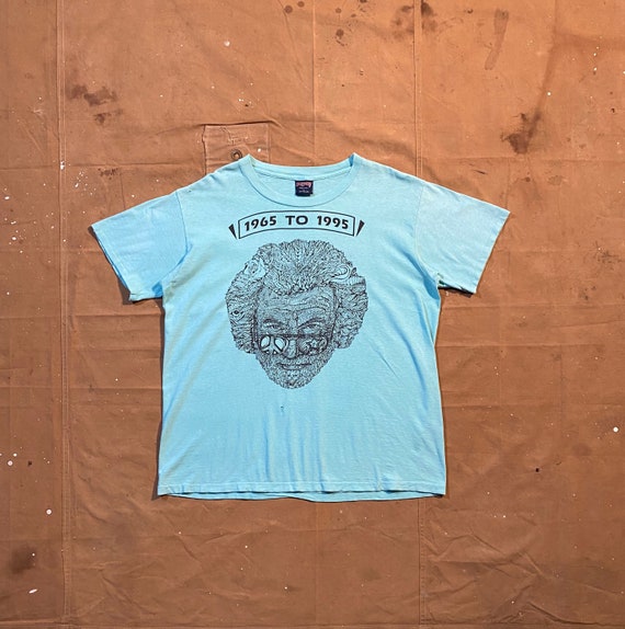 1995 Jerry Garcia Memorial T-shirt - image 1