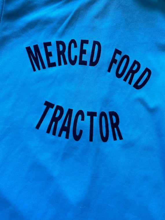 Ford Tractor Bowling shirt Merced - image 3