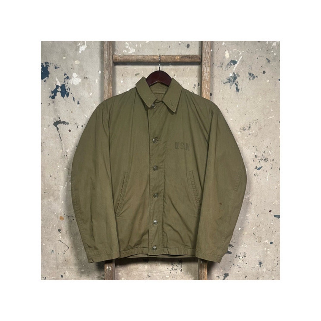 開店祝い Deadstock Jacket N-4 USN 1940s - Finland Etsy ジャケット・アウター