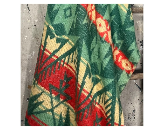 1940s / 50s Camp Blanket Reversible