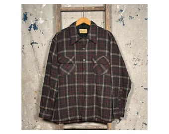 1960s Wool Loop Collar Shirt by Towncraft
