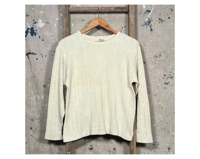 Rugby 'Chummy' 1950s Terry Cloth Shirt