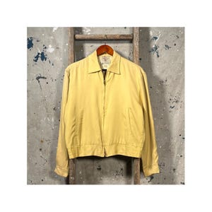 50s Gabardine Jacket - Etsy