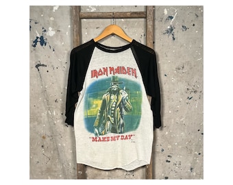 Iron Maiden '80s 'Make My Day' Tour T-shirt