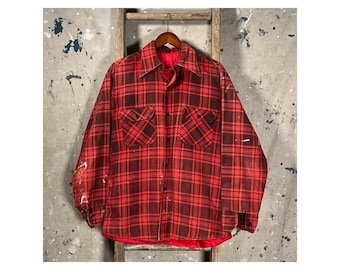 Lined Plaid '90s Work Shirt