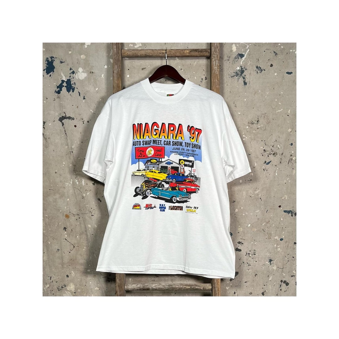 1997 NY Hot Rod Tee Double Sided - Etsy