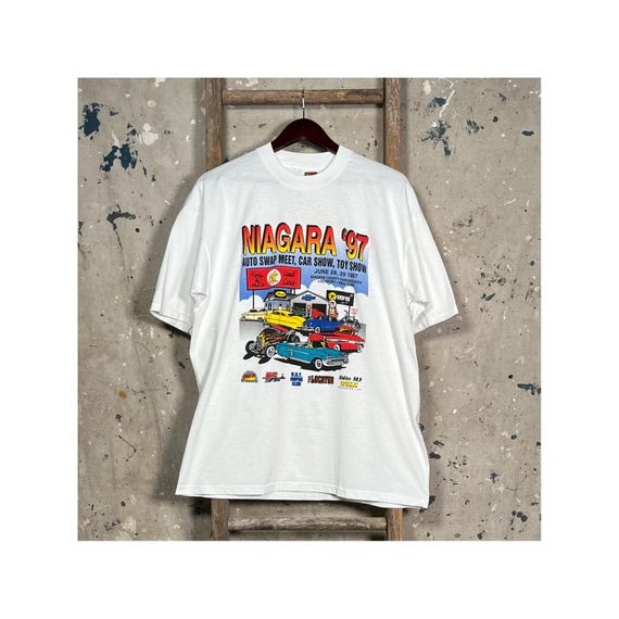 1997 NY Hot Rod Tee Double Sided - Etsy