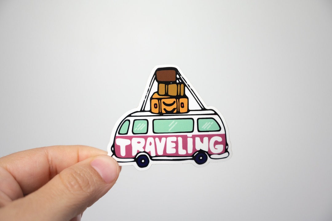Sticker Over Computer Campera Campervan Sticker | Waterproof Vinyl Decal for Water Bottles and ...