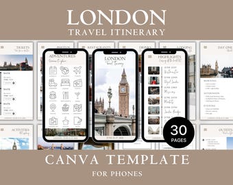 London Reiseplaner | England Reiseplaner (Digitaler Download)