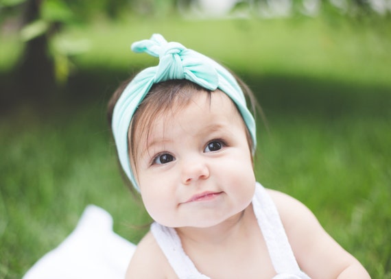 Knot Headband Baby Turban Headband Baby Head Wrap Cute Baby Etsy
