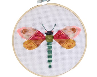 Dragonfly Brie Harrison Cross Stitch Kit