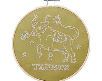 Taurus Embroidery Hoop Kit