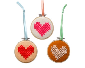 Heart Felt Cross Stitch Kit