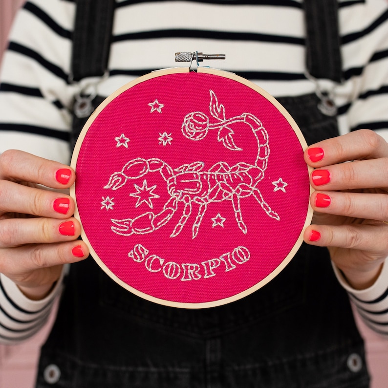 Scorpio Embroidery Hoop Kit image 2