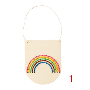 Rainbow Embroidery Board Kit Natural 1