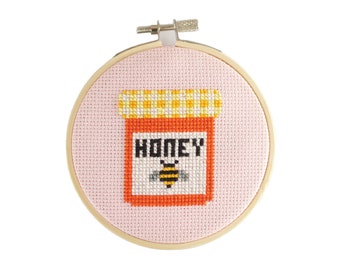 Honey Cross Stitch Kit