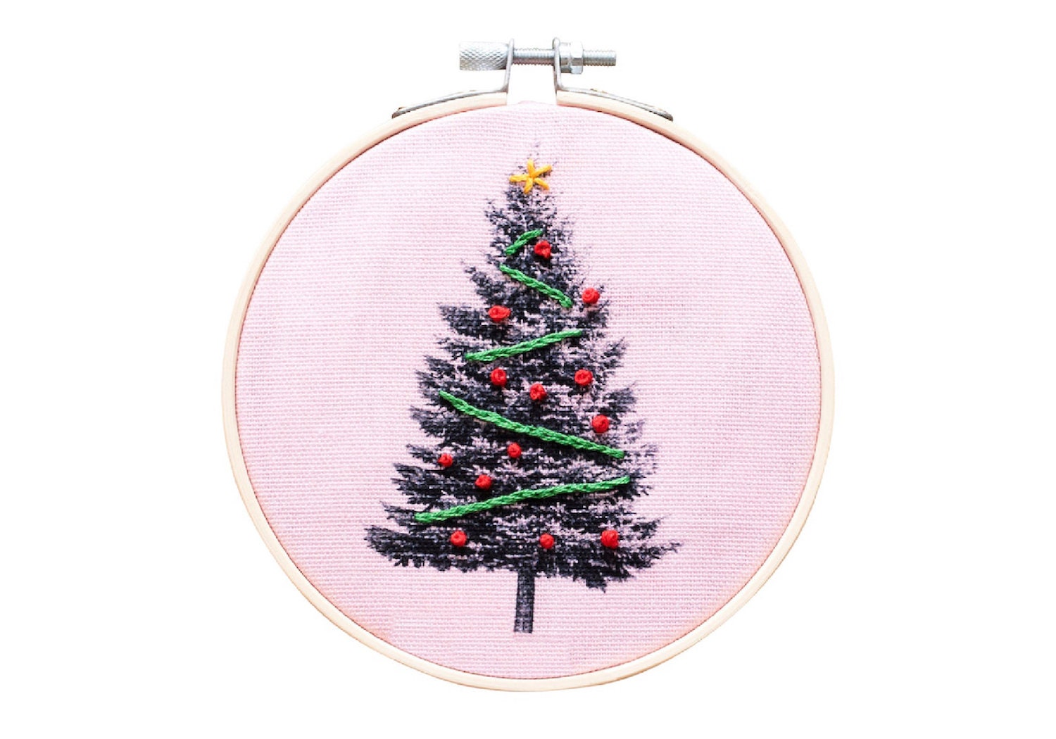 Christmas Embroidery Kit Christmas Embroidery Sampler 