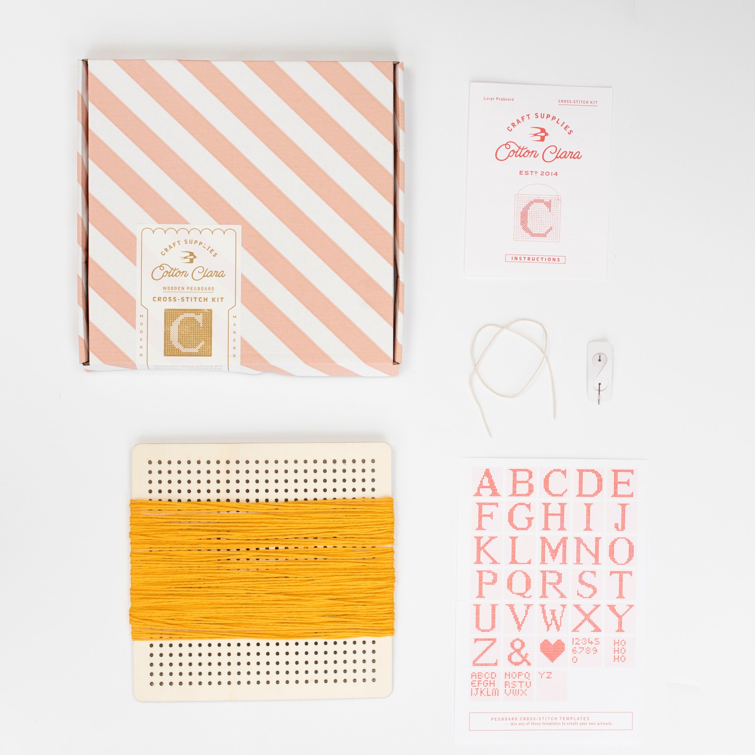 Cross Stitch Pegboard Wall Art Board DIY Craft Kit Etsy UK