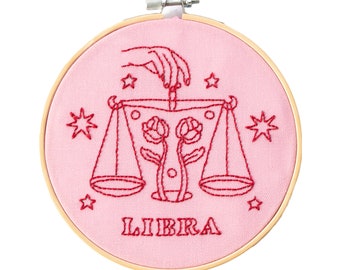 Libra Embroidery Hoop Kit