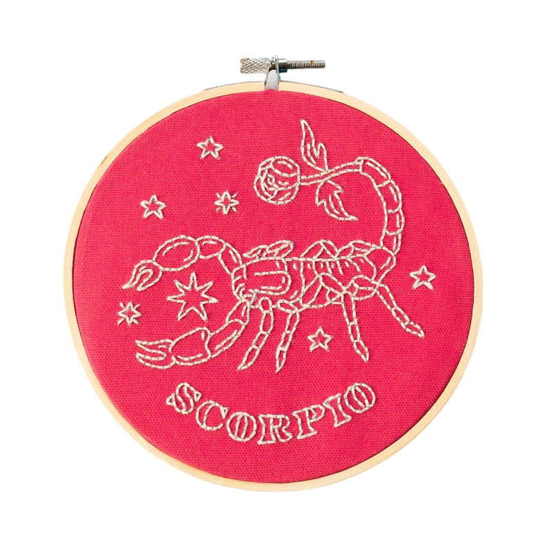 Scorpio Embroidery Hoop Kit image 1