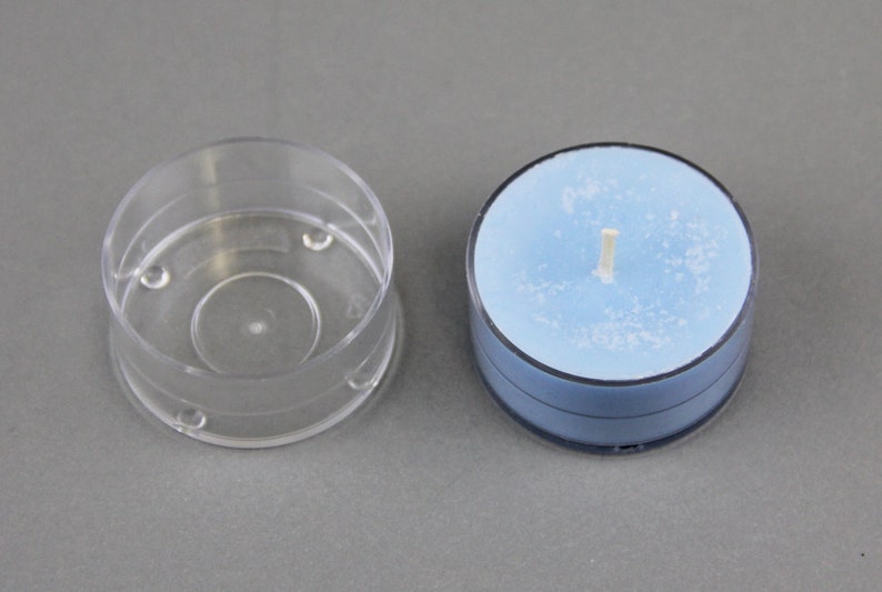 25 Tea Light Molds a Package of 25 Clear Tealight Molds and Etsy