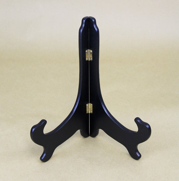 11 inch Black Plate Stand plaque easel tabletop easel Table Etsy