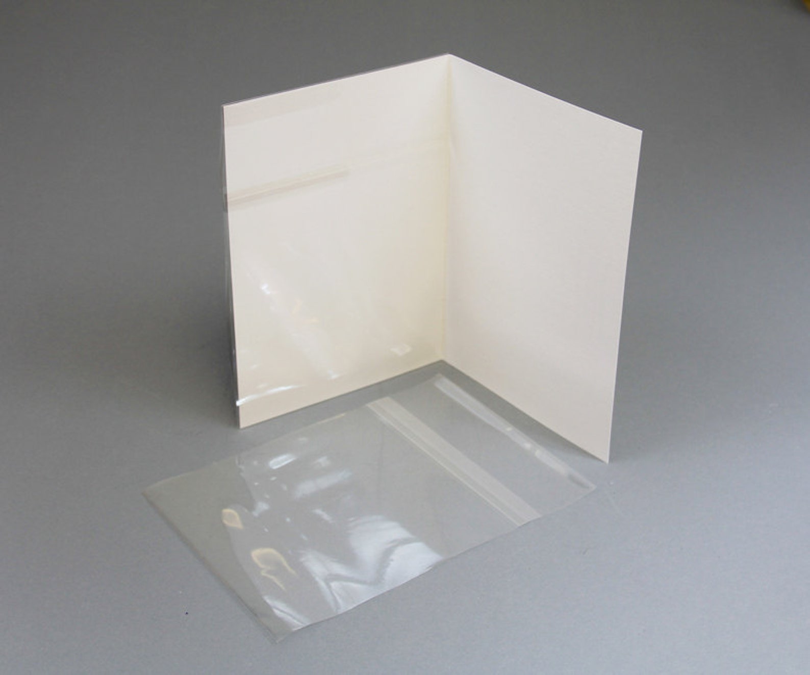 A7 5 x 7 Clear slip covers for 5 x 7 inch cards in Etsy