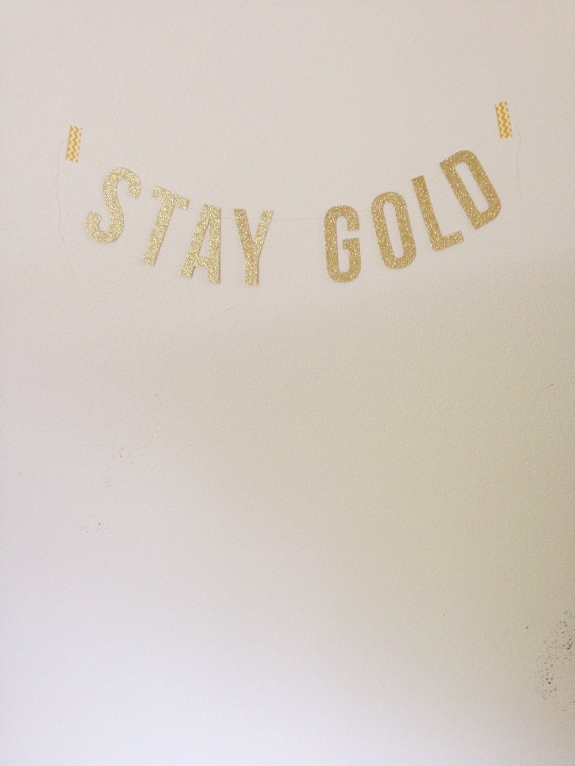 STAY GOLD Garland | Etsy