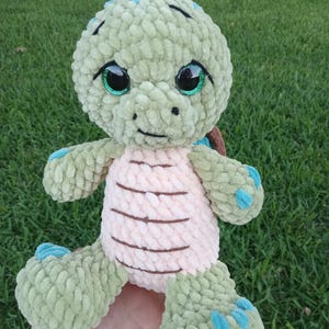 Crocheted turtle, turtle