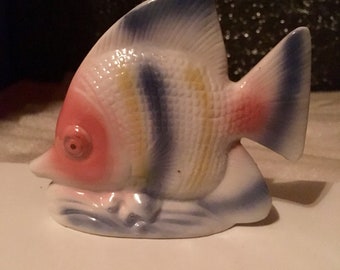 angel fish figurine etsy