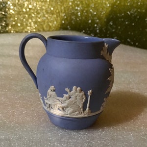 Vintage Wedgwood Jasperware Creamer Pitcher