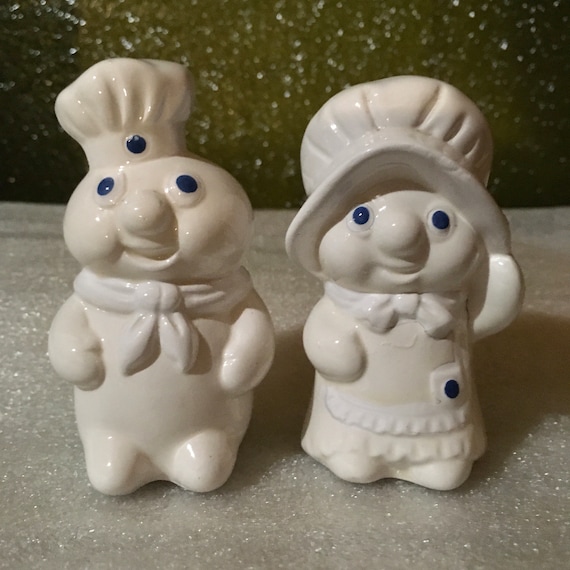 Vintage Hand Painted Old Anthropomorphic Pillsbury Poppin
