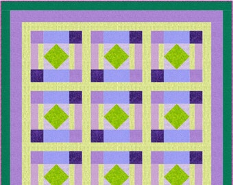 Garden Patch Quilt Pattern - INSTANT DOWNLOAD