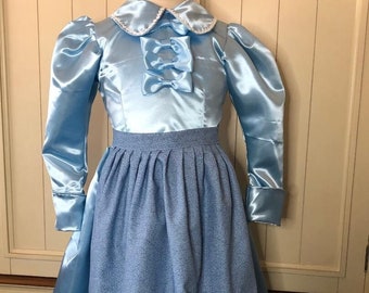 Goody Addams Blue Dress Set - Sizes 4 to 8