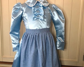 Goody Addams Blue Costume Set - Sizes 10-14