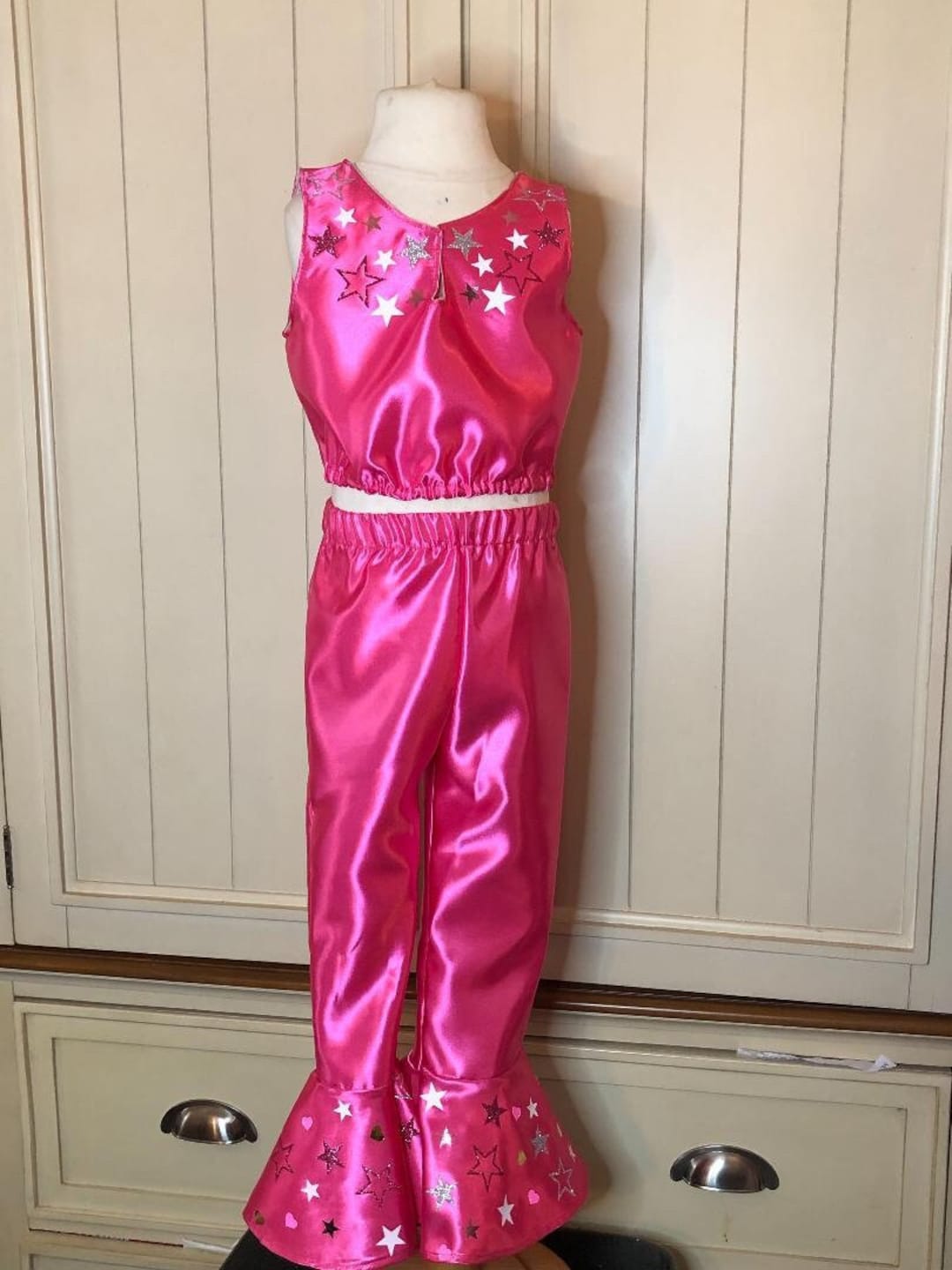 Hot Pink Bell Bottom Costume - Etsy