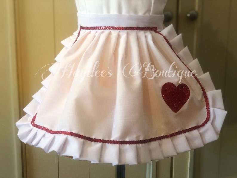 Vintage Ruffle Apron Child/Teen/Adult 